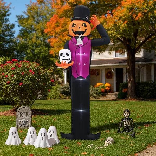 12FT Giant Halloween Inflatable Blow Up Decorations - Velora