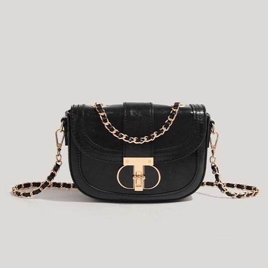 Saddle Crossbody Bag Chain All-match - Velora