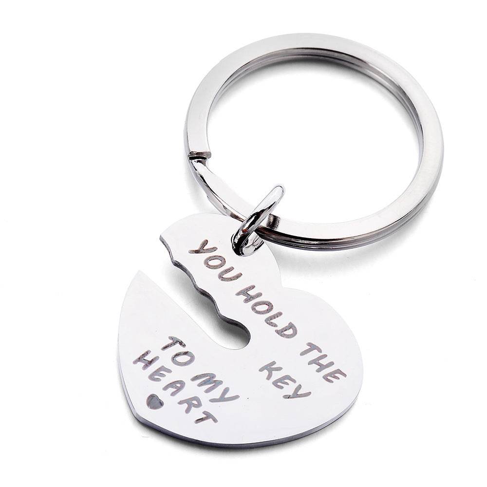 Popular Heart-shaped Keychain Set Keychain - Velora