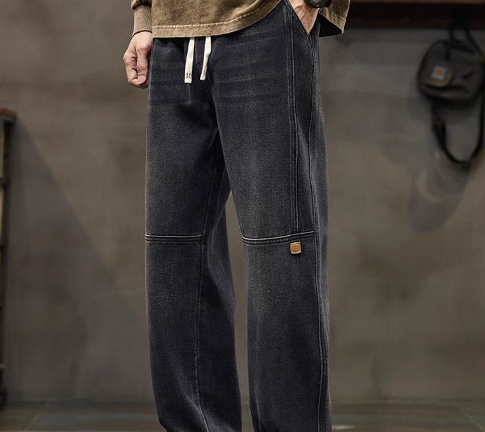 American-style Straight Loose Spring Fashion Brand Boys' Overalls - Velora