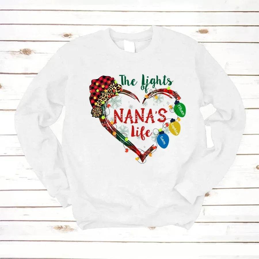 Christmas Sweatshirt White Sweater - Velora