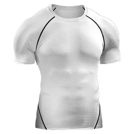 Quick Drying Men Short Sleeve Exercise Running Workout T-shirt Top - Velora