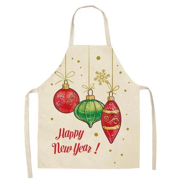 Personalized Christmas Aprons gifts idea for chefs bakers - Velora