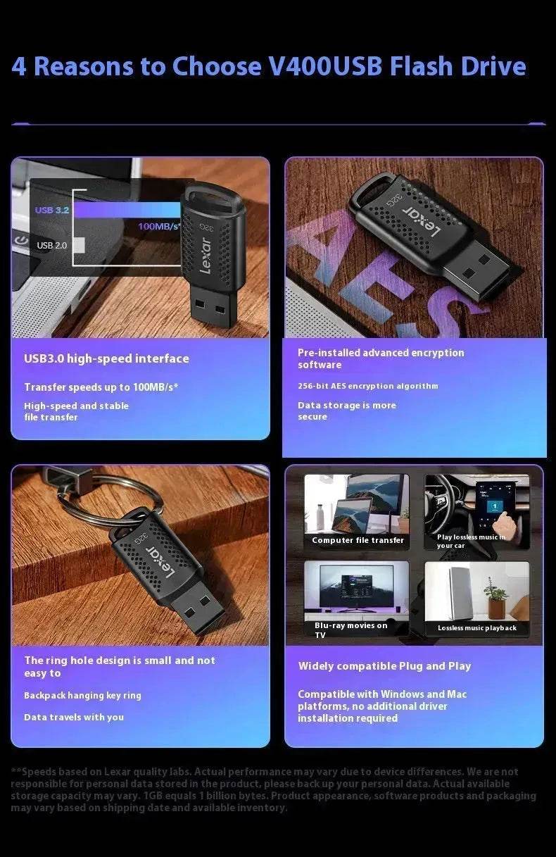 USB Flash Disk Car Music Storage Record Device - Velora