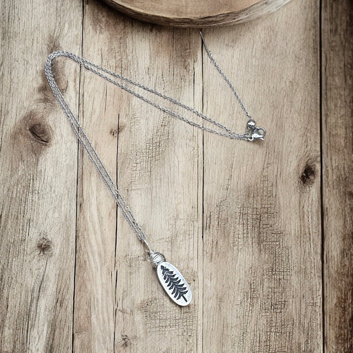 Wire Wrapped Tree Necklace - Velora