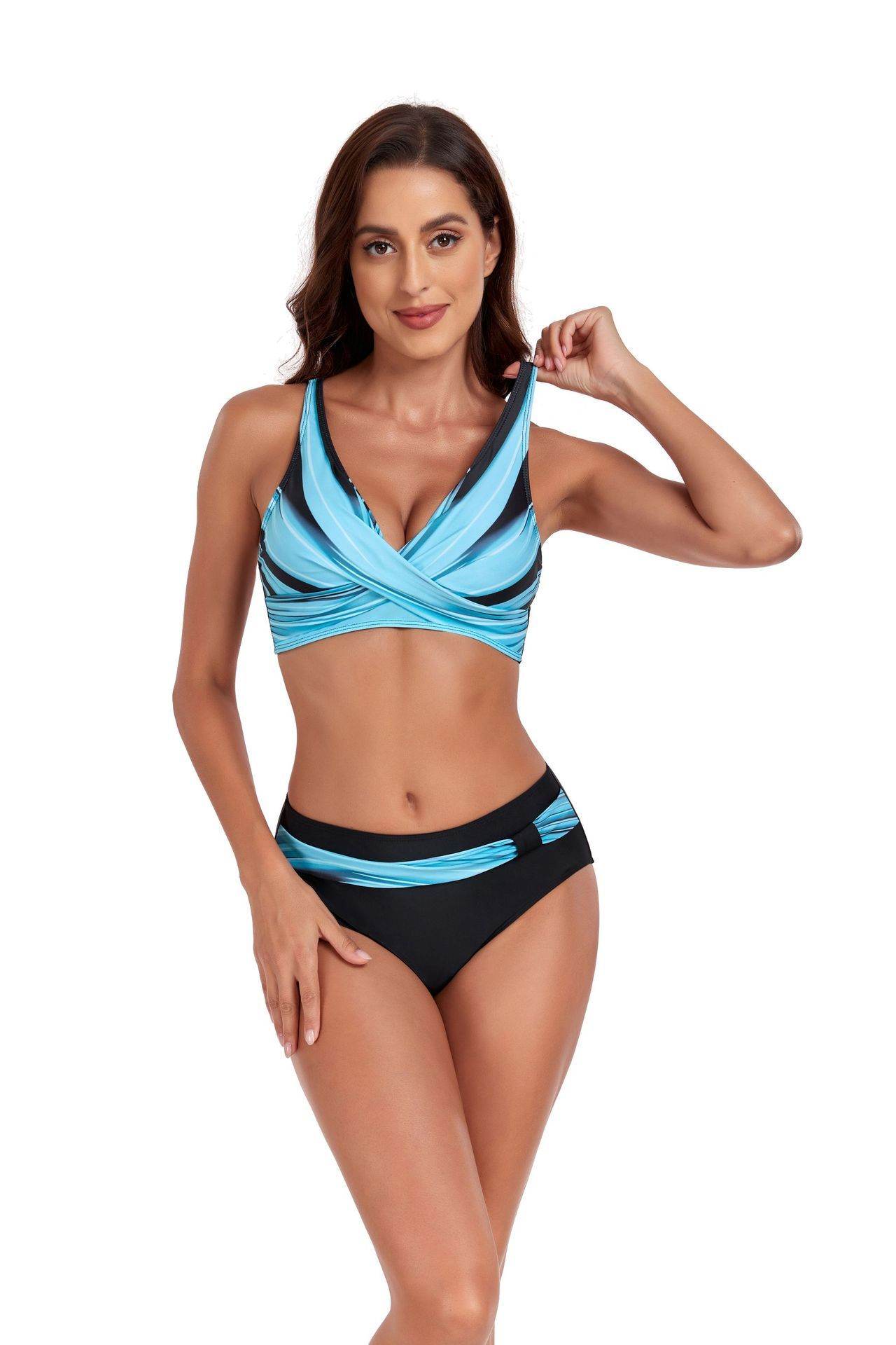 New Beach Split Swimsuit Summer Lady Sexy Halter Bikini - Velora