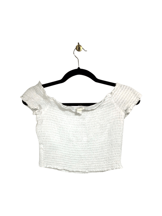 GARAGE Crop top Regular fit in White - L - Velora