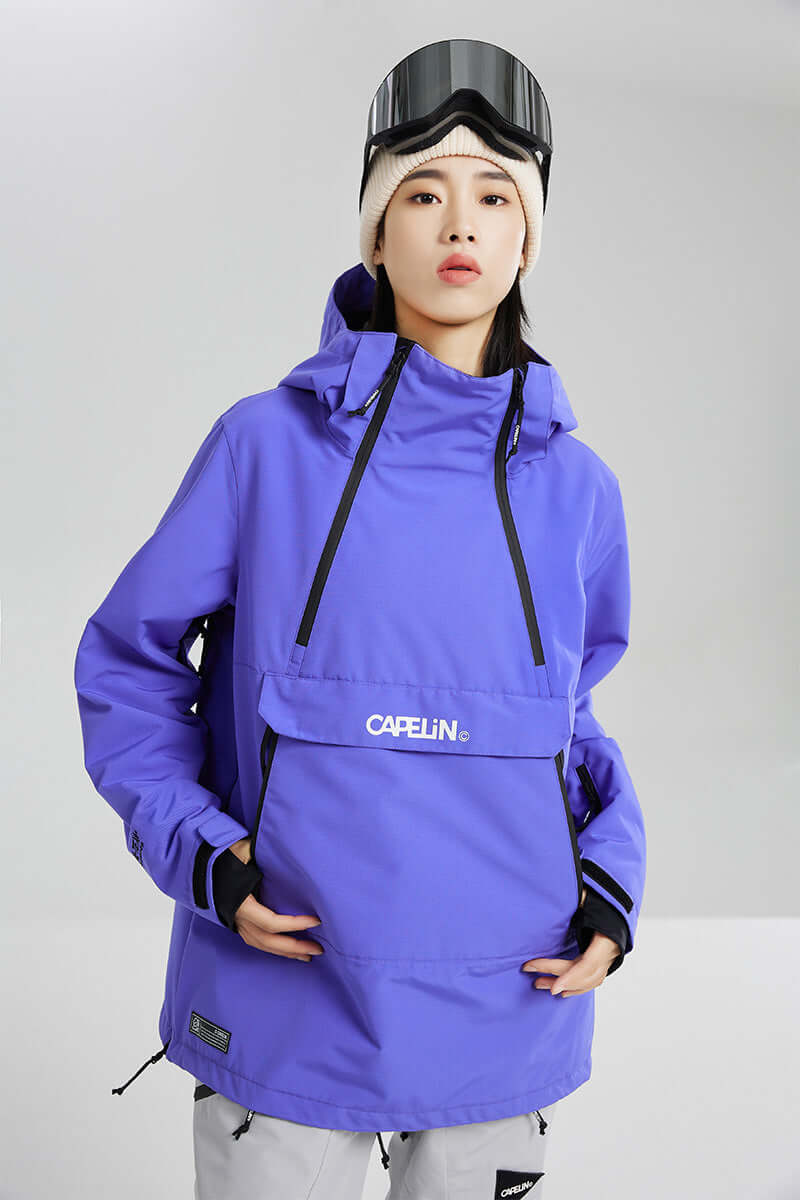Luna Women's Pullover Snowboard Jacket - Velora