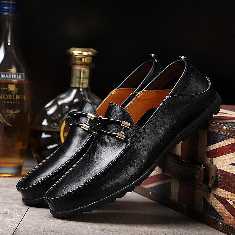 Men's Springsummer Gommino Cowhide Shoes - Velora