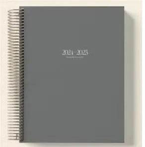 24to25 Daily Planner Annual Planning Notebook - Velora