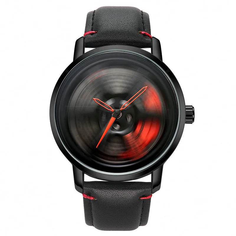 Quartz Men's Mesh Strap Trendy Unique Dial Watch - Velora