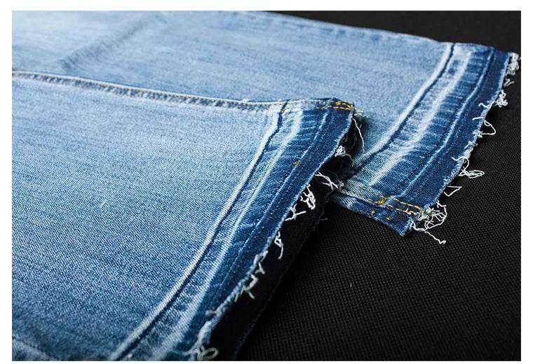 Women's Washed Elastic Loose Wide Leg Ankle-length Bootcut Jeans - Velora