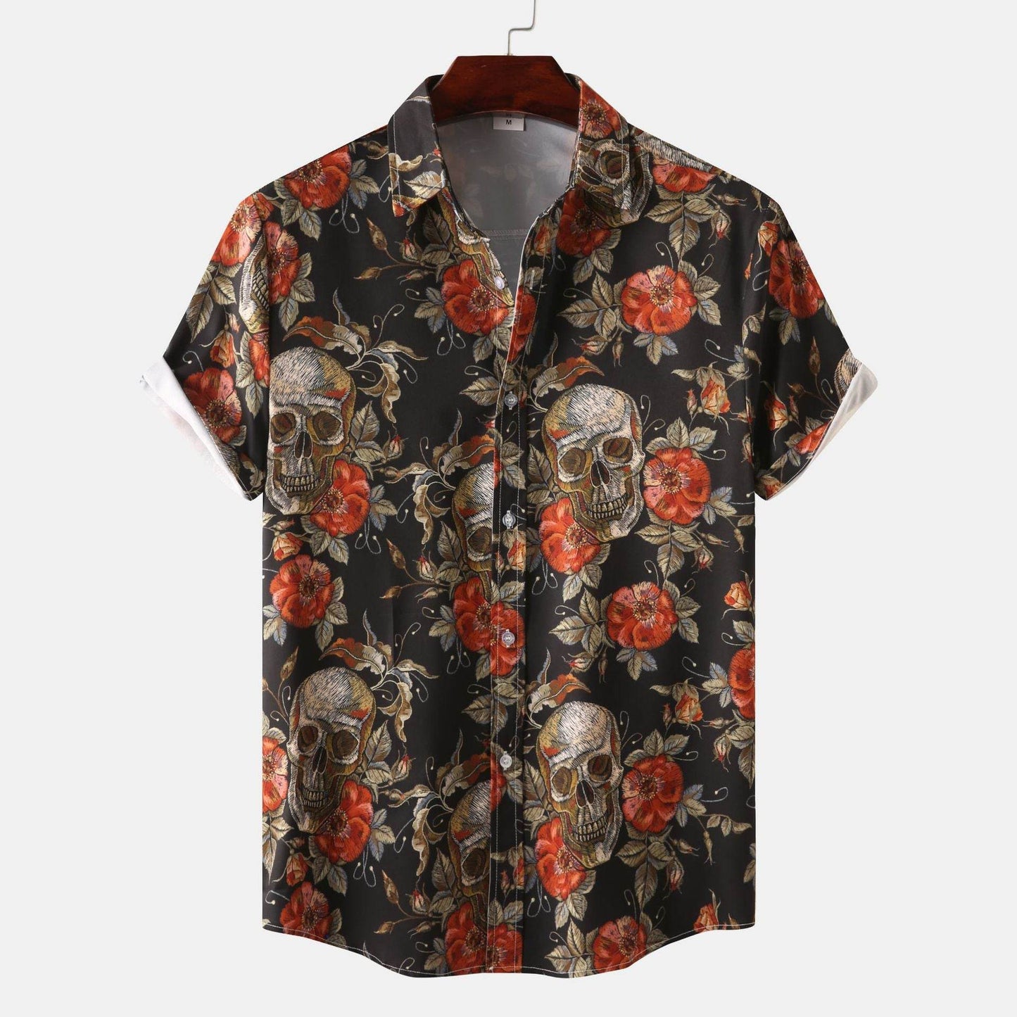 Short Sleeve Shirt Men's Loose Bf Style - Velora