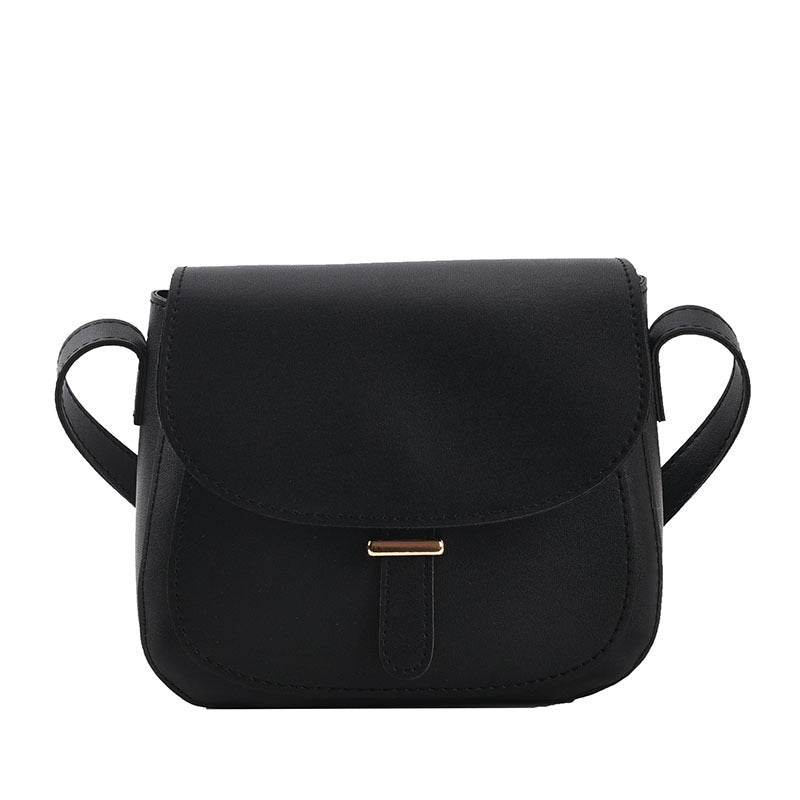 Retro Fashion Clamshell Simple Crossbody Bag - Velora