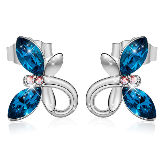 Swarovski Crystal Butterfly Earrings - 2019 Collection