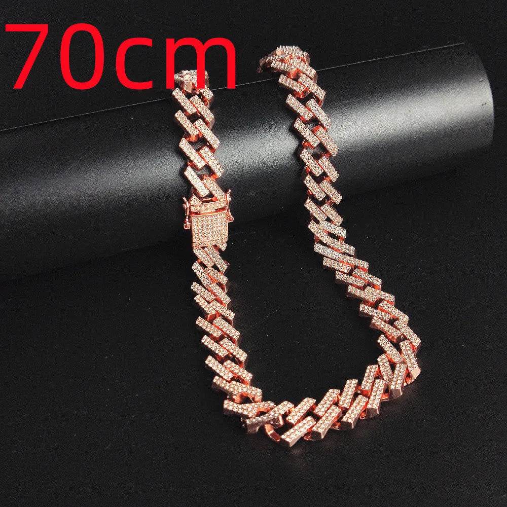 Men's Hip Hop Cuban Link Chain Bracelet - Velora