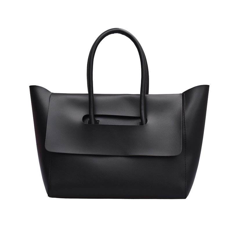 Fashion Women Shoulder Bags Large Capacity Handbags Simple Retro Tote Bags Solid Color Famous Brand High Quality Bags - Velora