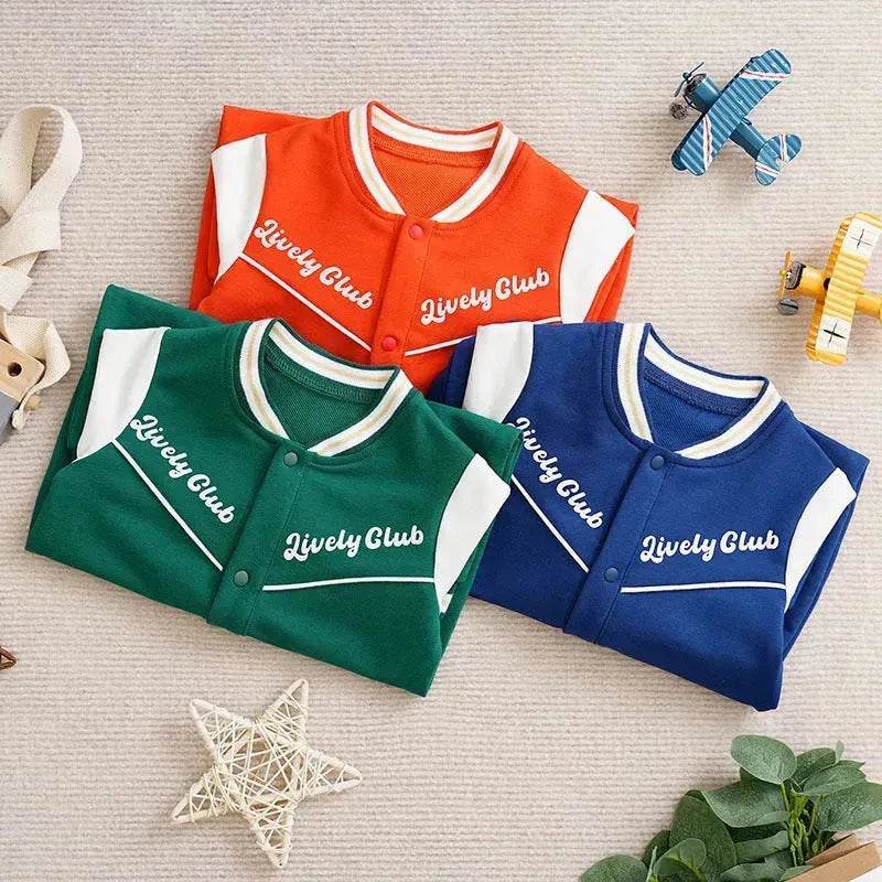 Baby One-piece Spring And Autumn Romper Baseball Uniform cloth - Velora