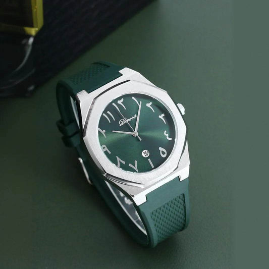 Danfu Silicone Strap Men's Simple Fashion Quartz Watch - Velora