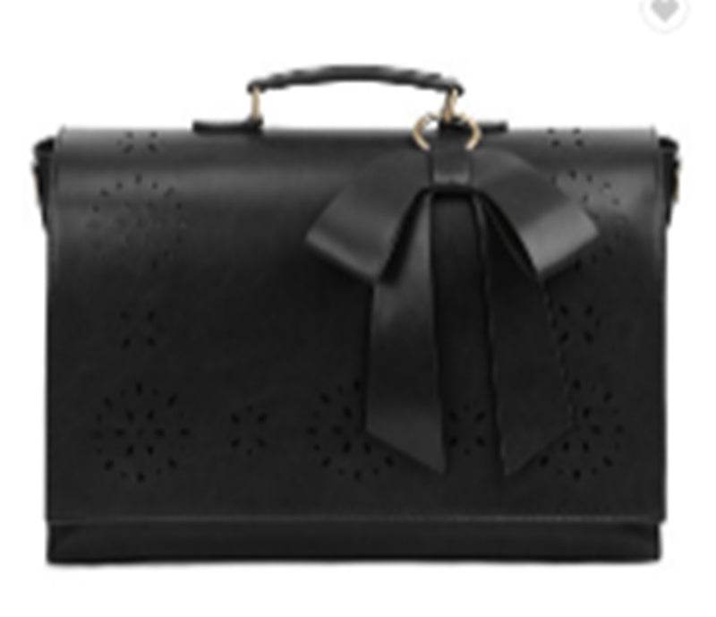 Women's hollow oil leather bag - Velora