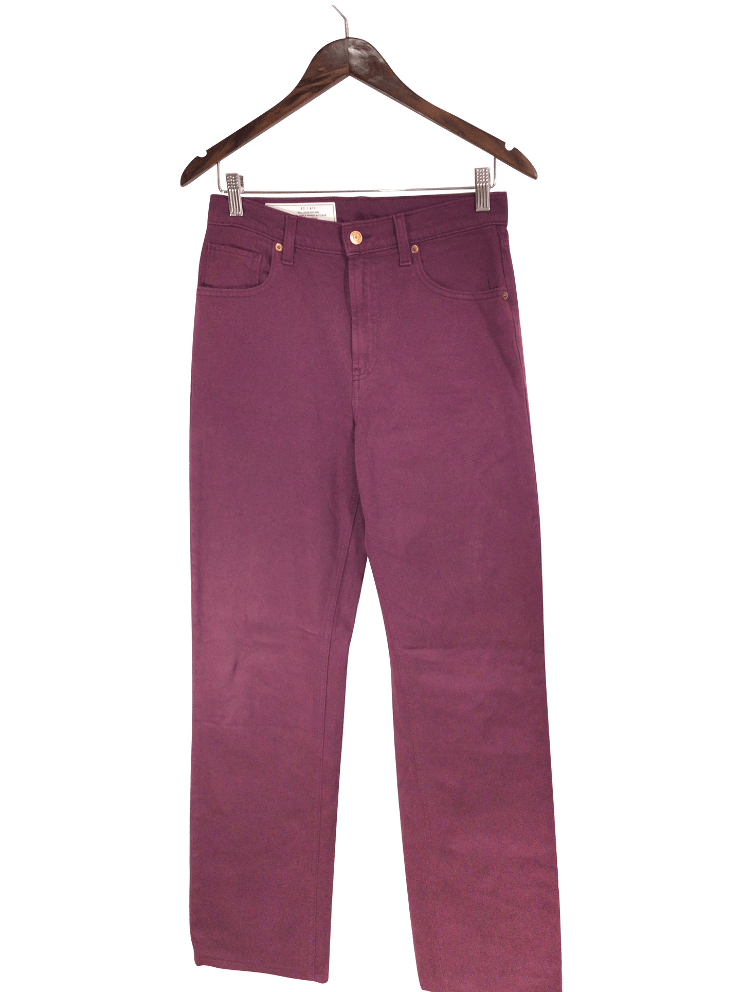 GAP Women Straight-Legged Jeans Regular fit in Red - 27 - Velora