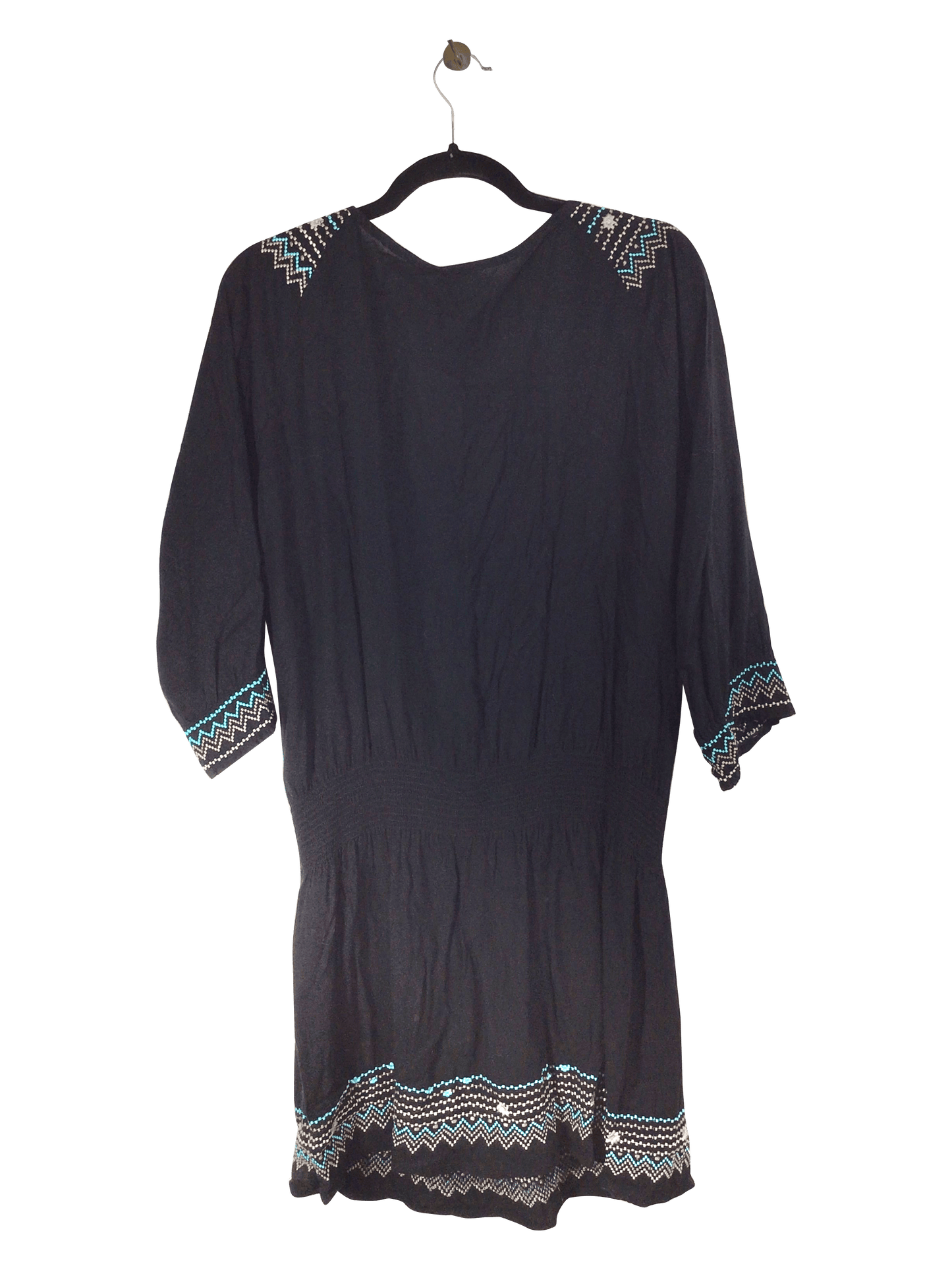 UNBRANDED Women Wrap Dresses Regular fit in Black - M - Velora