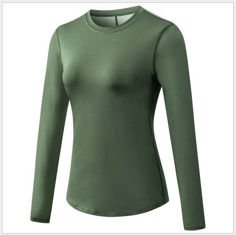 Quick Drying Breathable Long Sleeve Yoga Workout Gym T-shirt for women - Velora