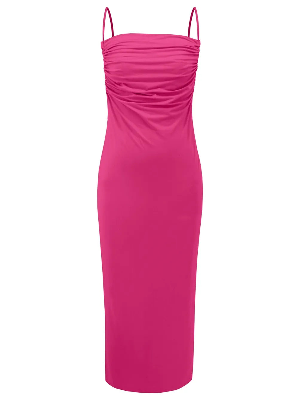 Backless Cowl Neck Sleeveless Cami Dress - Velora