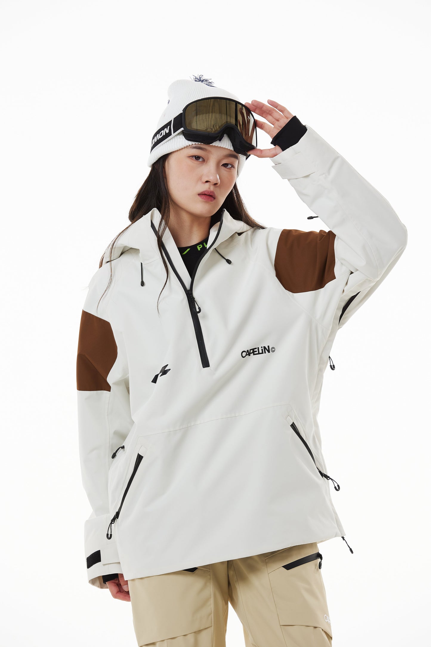 Gamma Unisex Pullover Snowboard Jacket - Velora