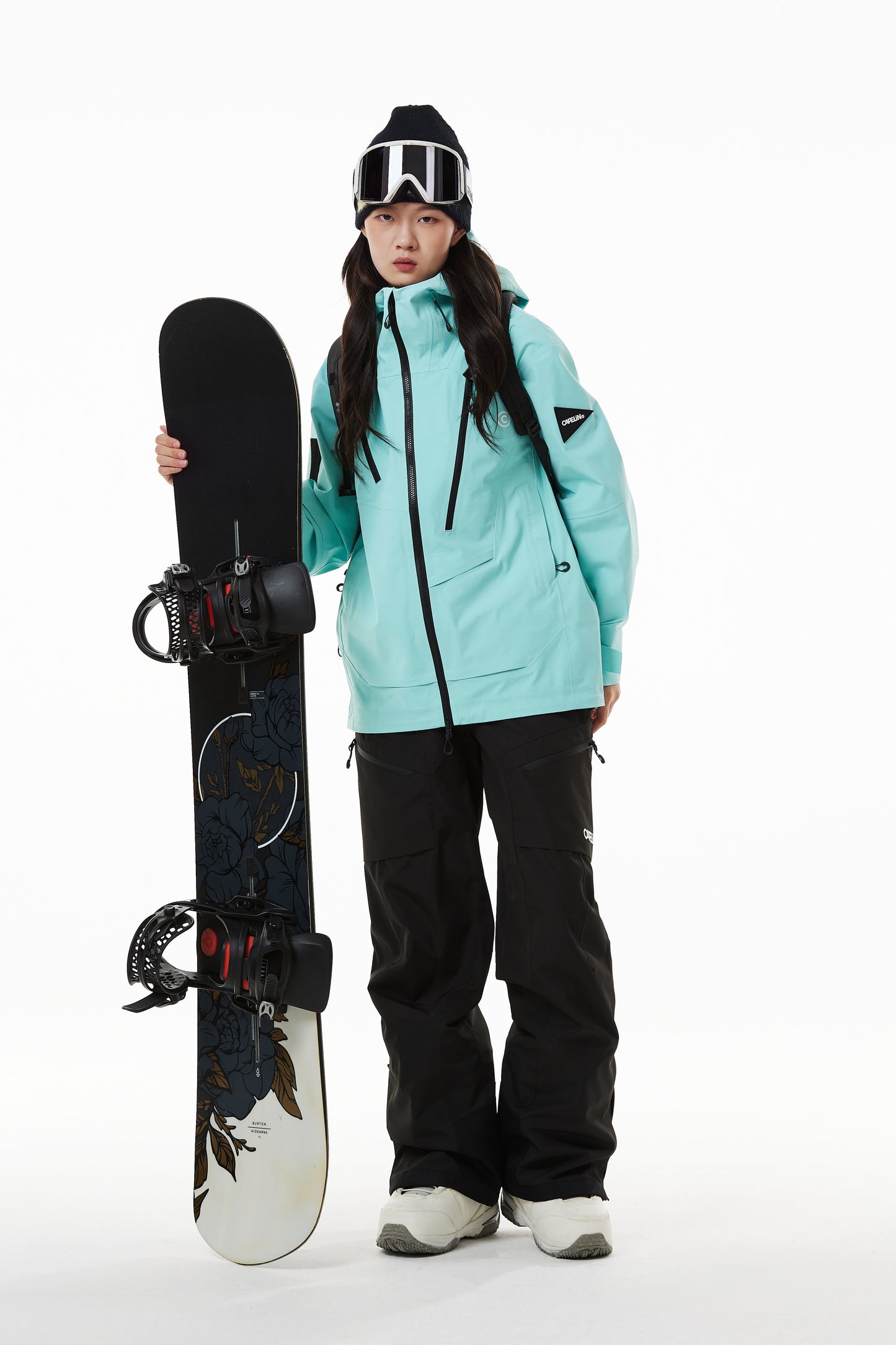 Alpha Unisex 3L Shell Snowboard Jacket - Velora