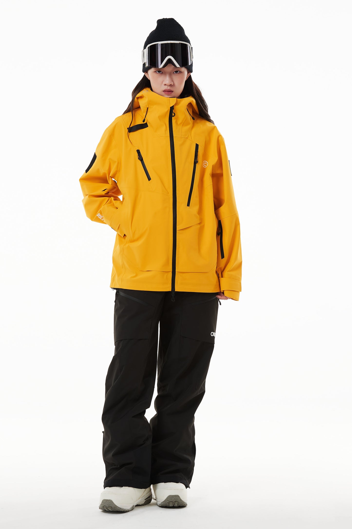 Alpha Unisex 3L Shell Snowboard Jacket - Velora