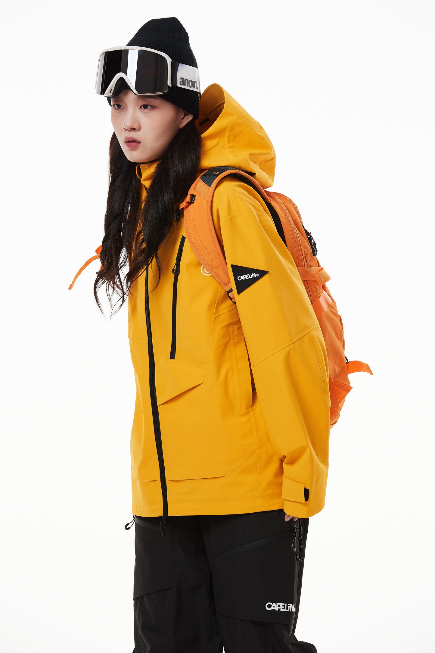 Alpha Unisex 3L Shell Snowboard Jacket - Velora