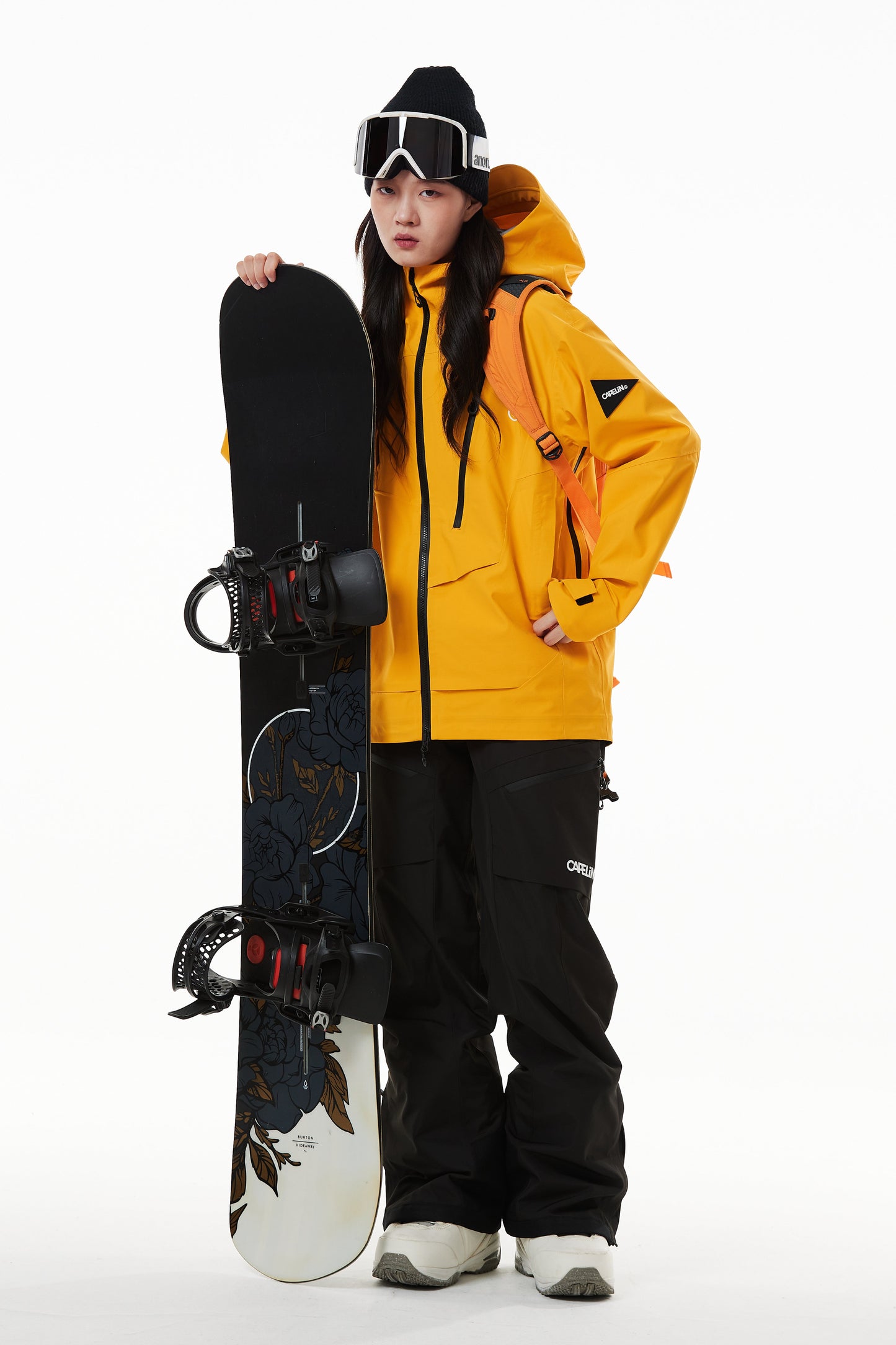 Alpha Unisex 3L Shell Snowboard Jacket - Velora