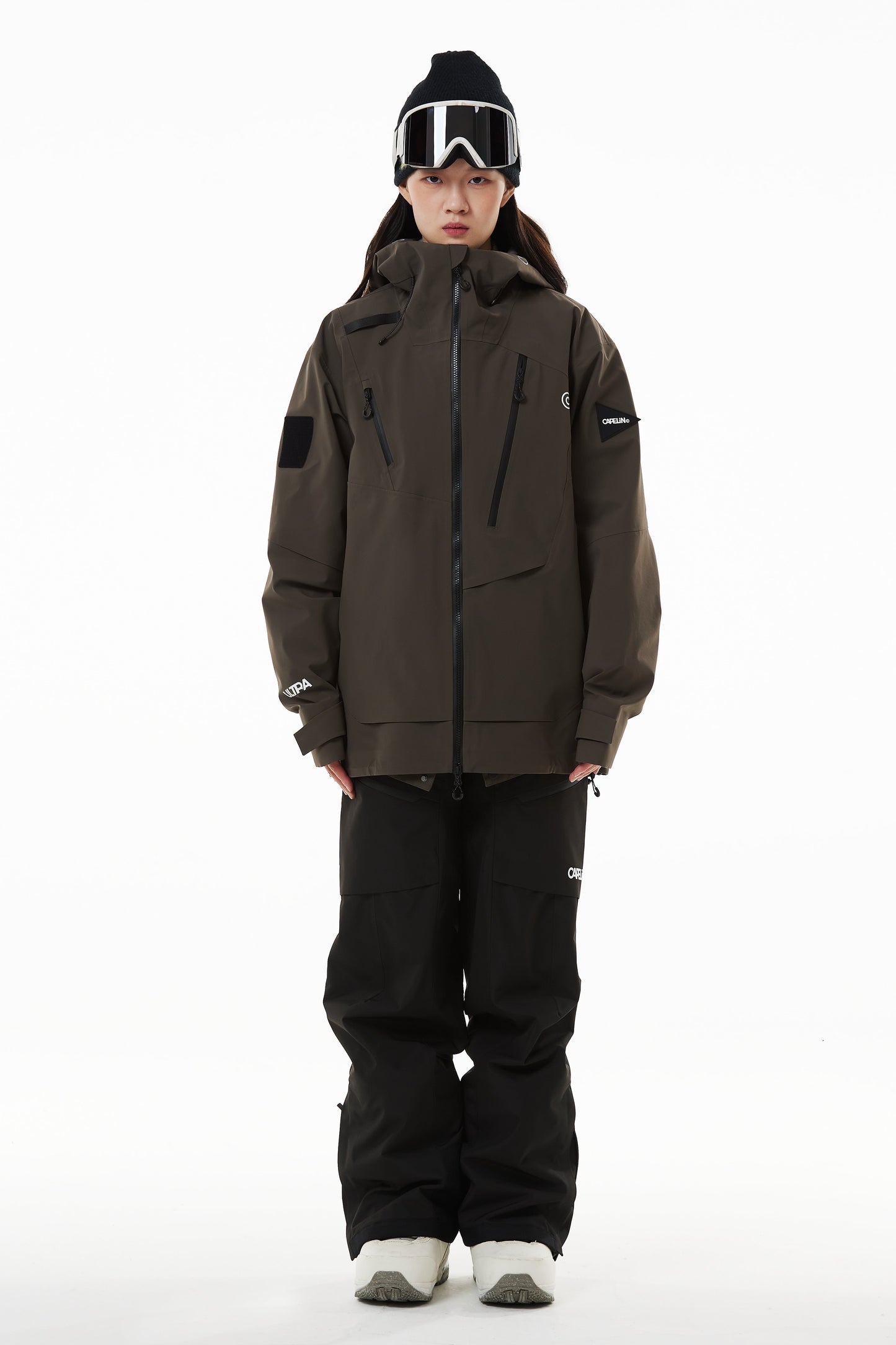 Alpha Unisex 3L Shell Snowboard Jacket - Velora