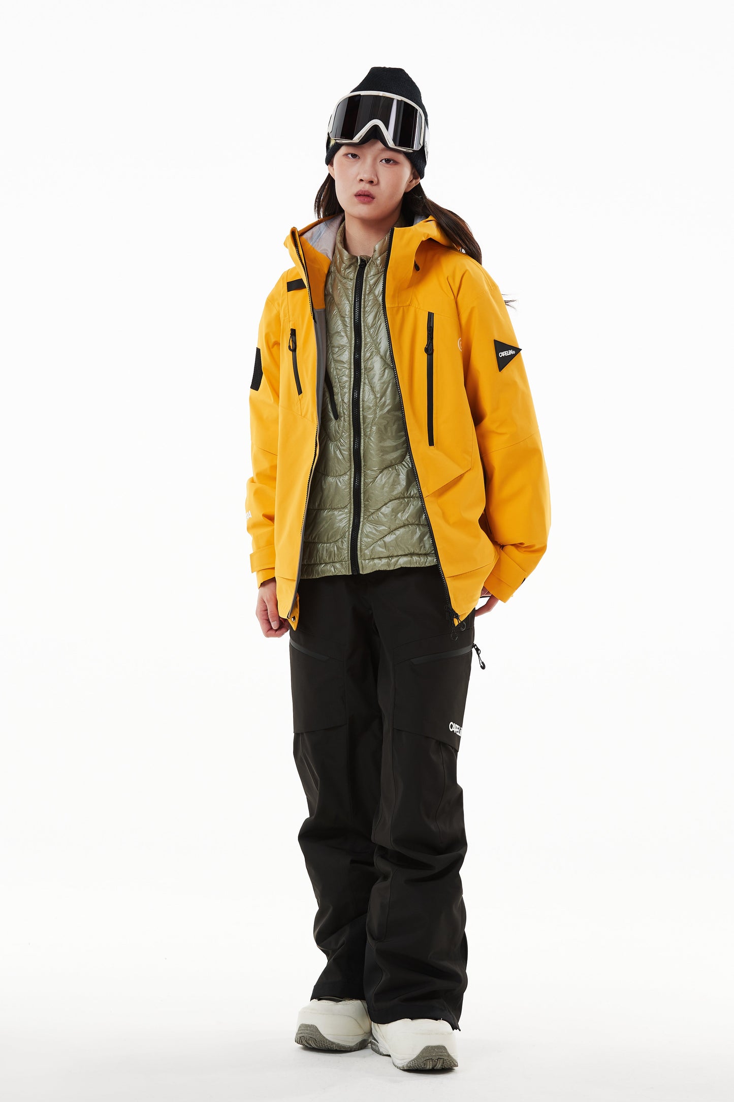 Alpha Unisex 3L Shell Snowboard Jacket - Velora
