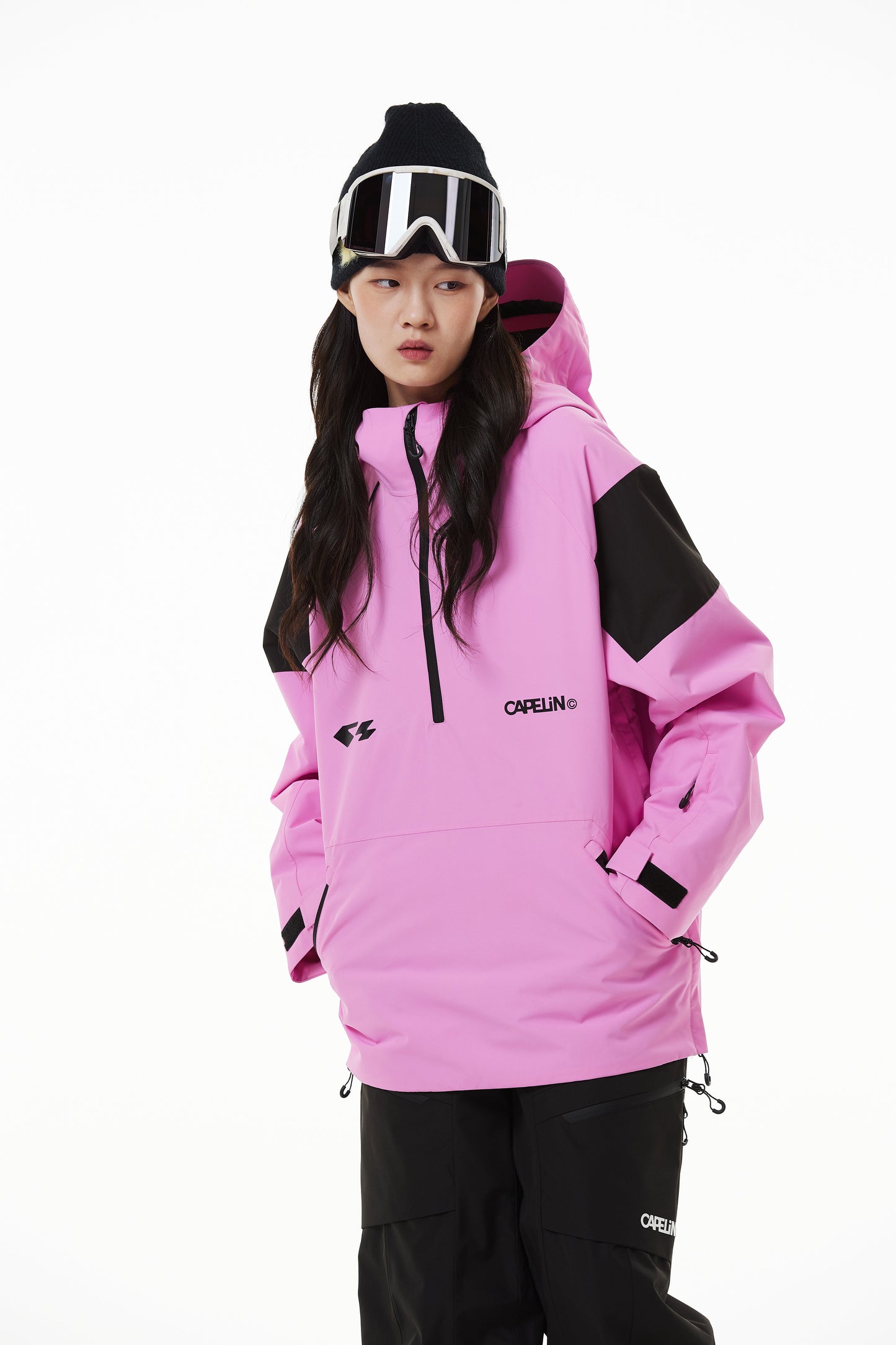Gamma Unisex Pullover Snowboard Jacket - Velora