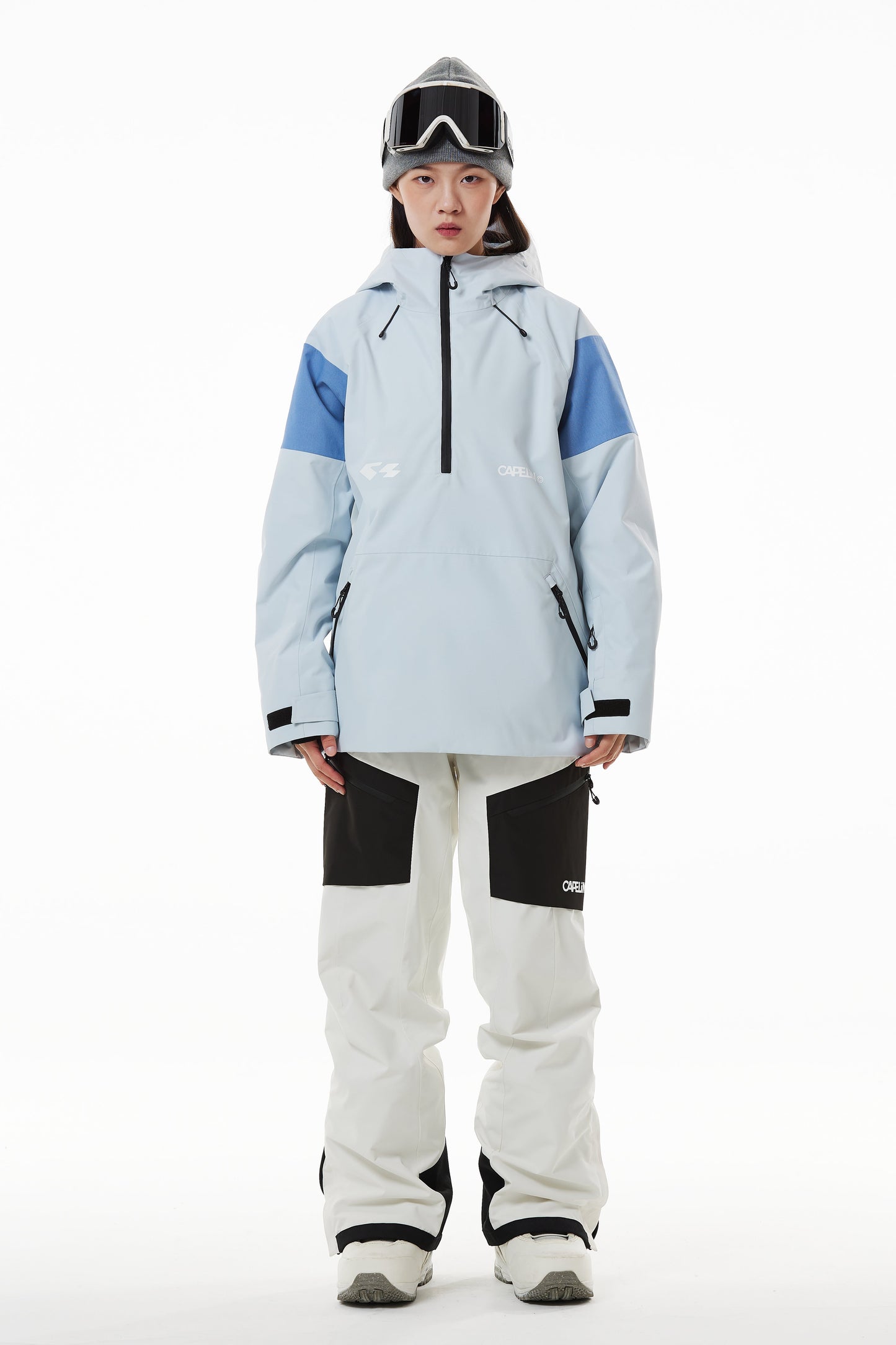 Gamma Unisex Pullover Snowboard Jacket - Velora