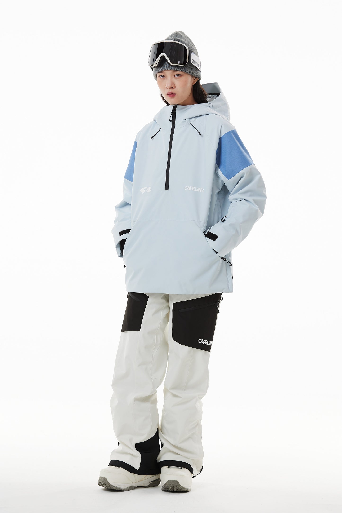 Gamma Unisex Pullover Snowboard Jacket - Velora