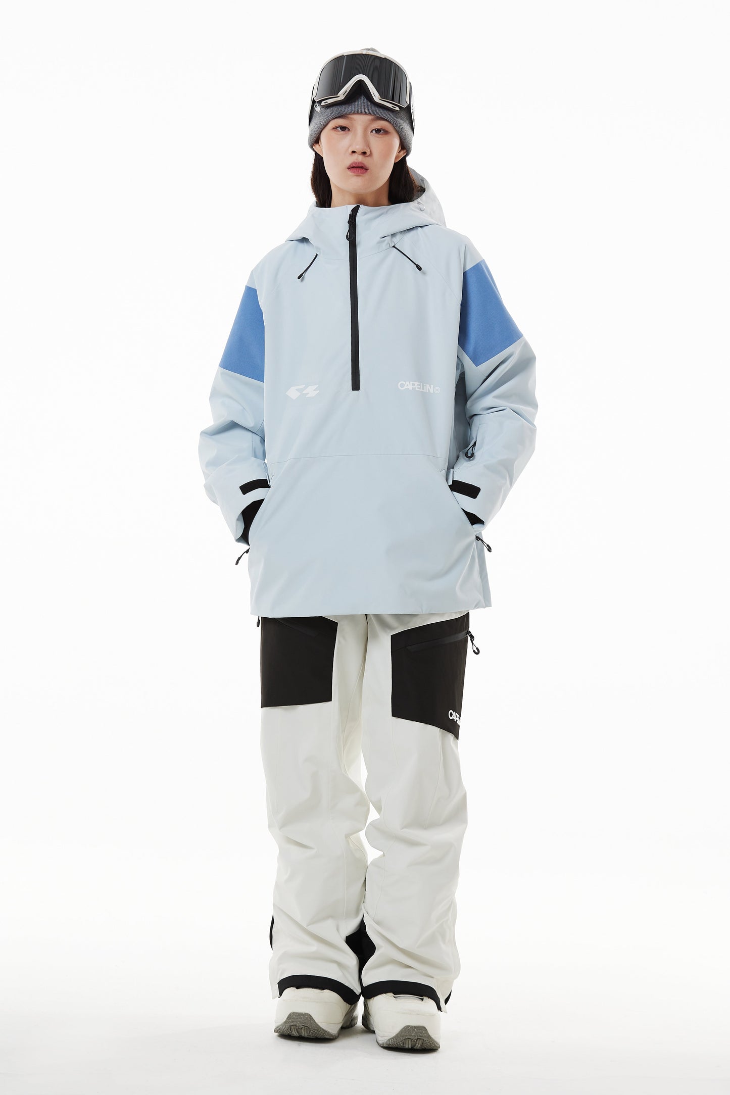 Gamma Unisex Pullover Snowboard Jacket - Velora