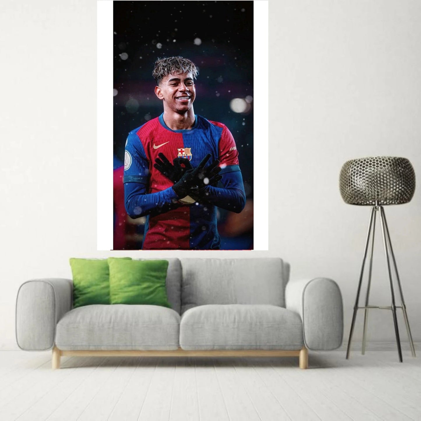 Lamine Yamal Limited Special Edition Poster Tapestry Ultimate Football Fans Large Soccer Star Portrait Trendy Home Decor - Velora