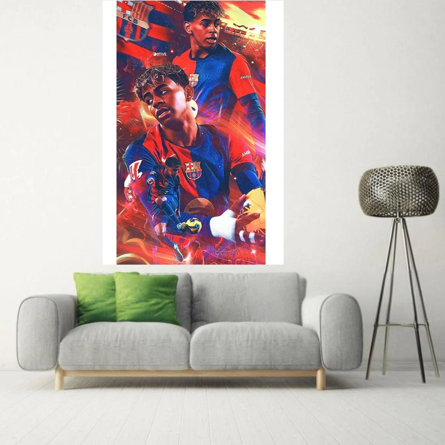 Lamine Yamal Limited Special Edition Poster Tapestry Ultimate Football Fans Large Soccer Star Portrait Trendy Home Decor - Velora