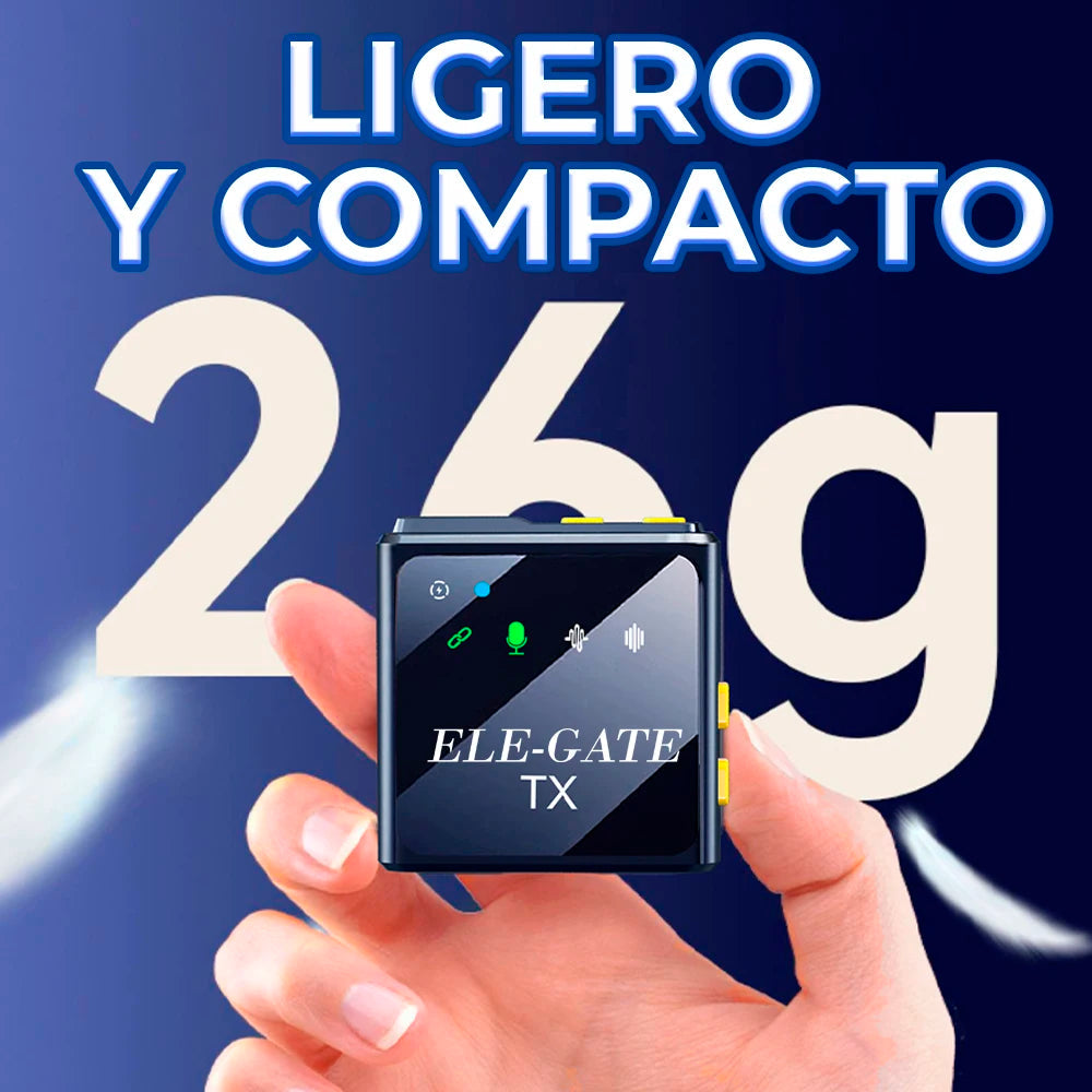 Professional Quality Wireless Lavalier Microphone for iPhone High Quality Sound - Velora