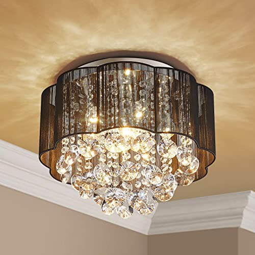 AGV LIGHTING 20102 Crystal Ceiling Light Fixture - Velora Luxury Fashion