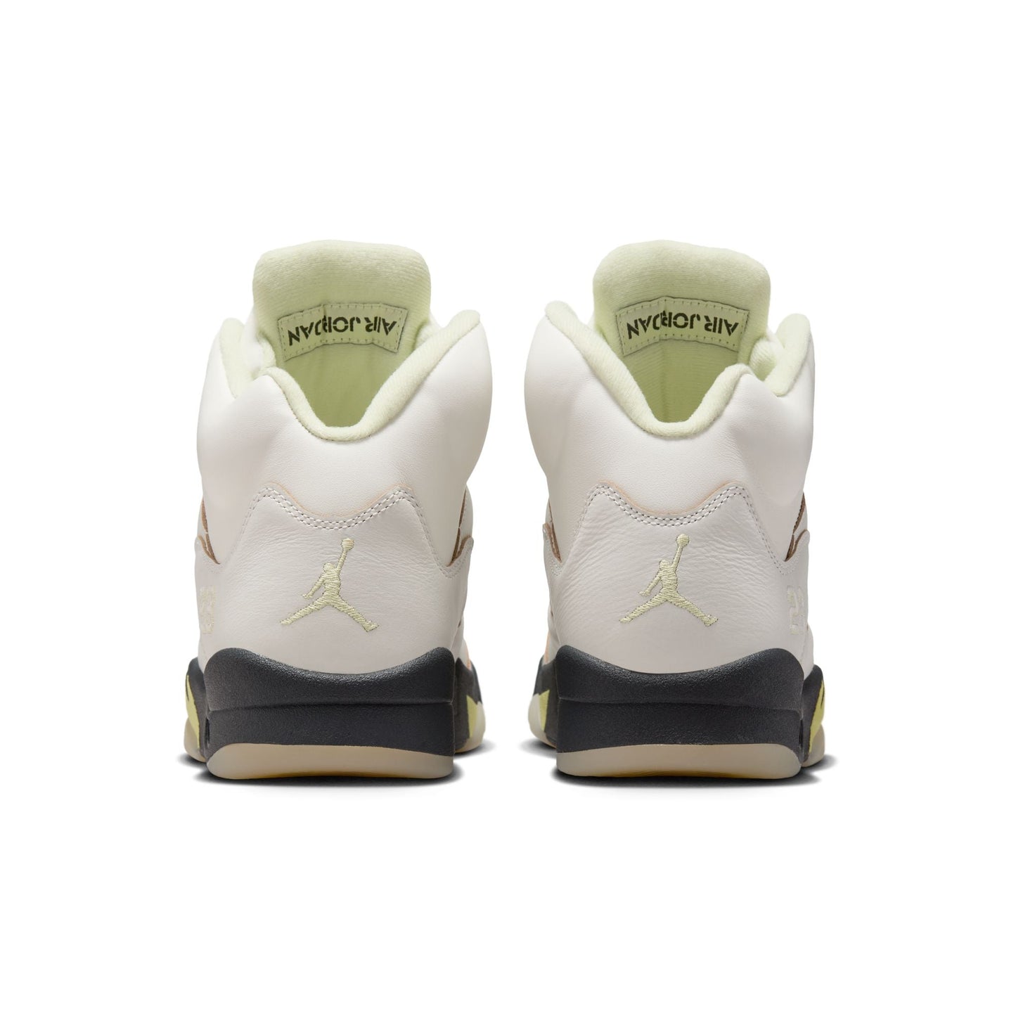 W Air Jordan 5 Retro "Luminous Green and Sail" IM7592-130 - Velora