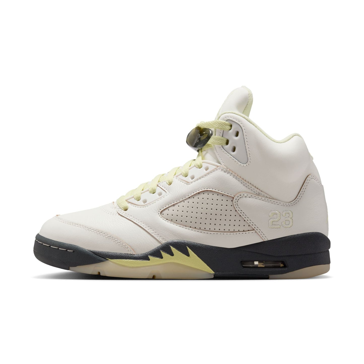 W Air Jordan 5 Retro "Luminous Green and Sail" IM7592-130 - Velora