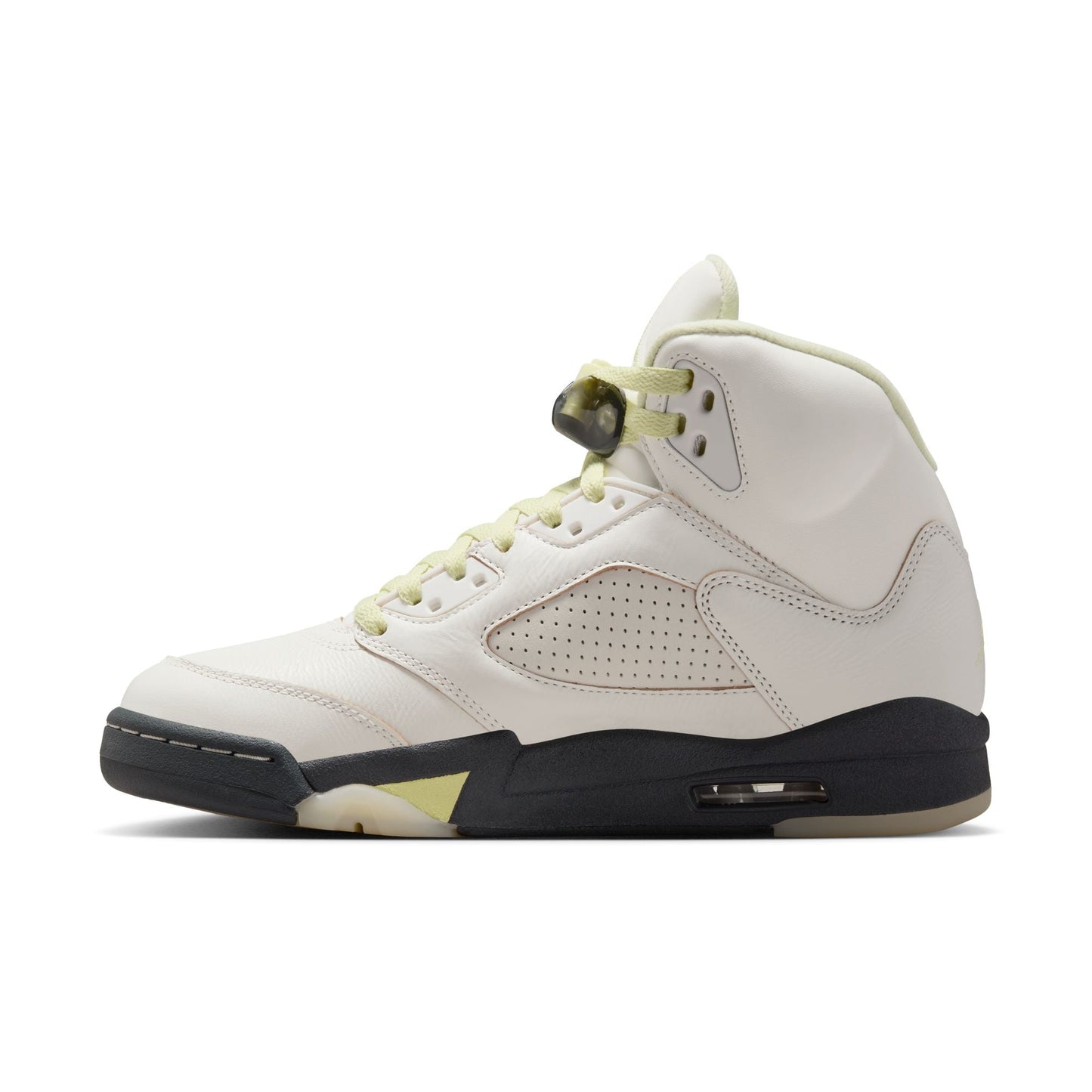 W Air Jordan 5 Retro "Luminous Green and Sail" IM7592-130 - Velora