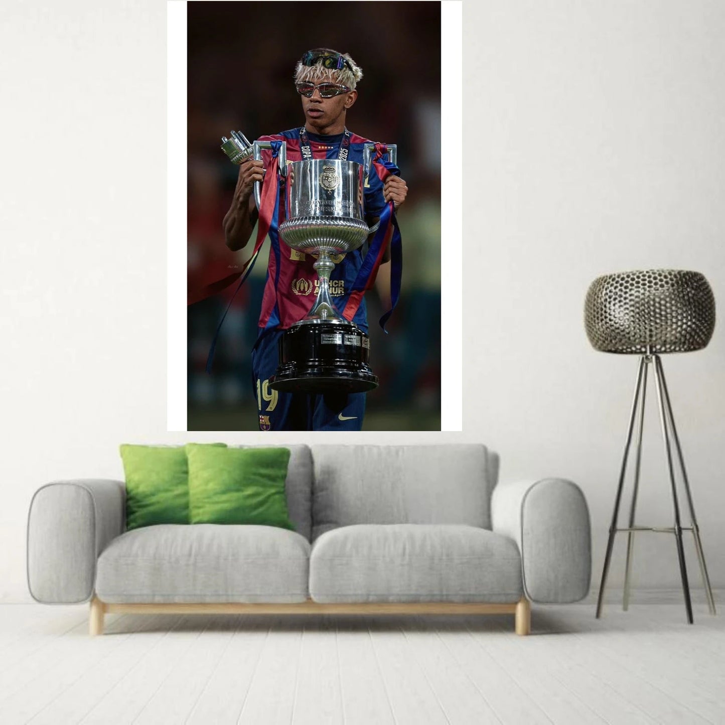 Lamine Yamal Limited Special Edition Poster Tapestry Ultimate Football Fans Large Soccer Star Portrait Trendy Home Decor - Velora