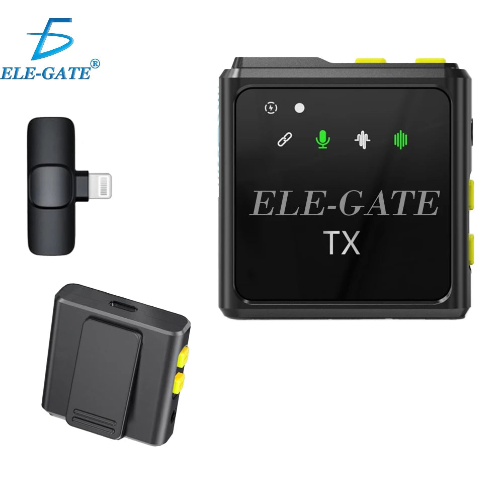 Professional Quality Wireless Lavalier Microphone for iPhone High Quality Sound - Velora