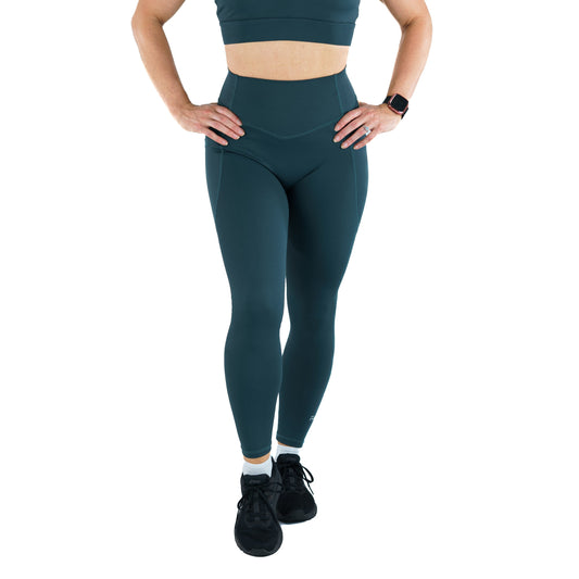 Affinity Leggings Emerald - Velora