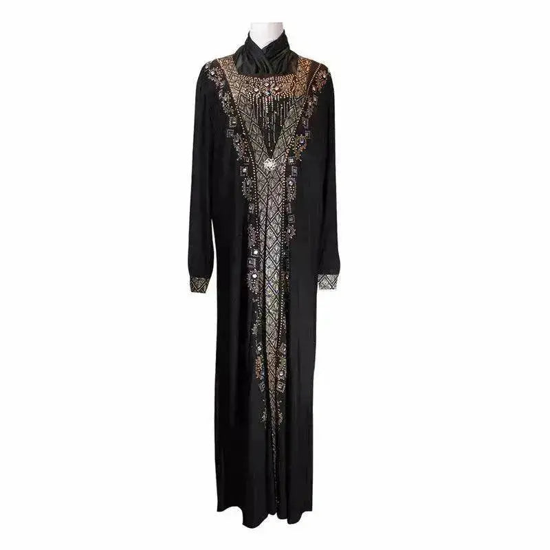 Arab Ramadan fashion beaded dress